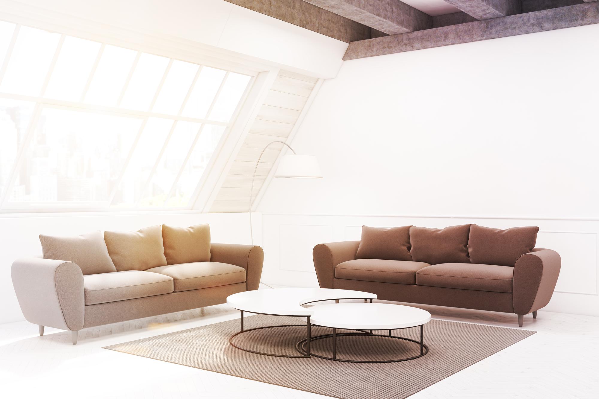 Living modern mobilat pentru prezentare